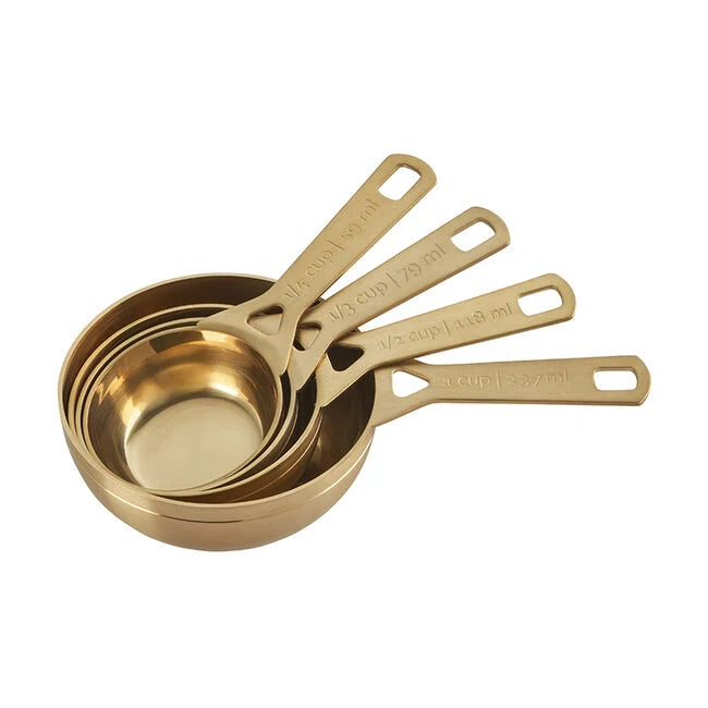 Le Creuset Gold Measuring Cups - Set of 4
