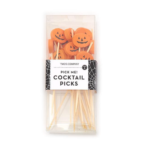 Halloween Themed Single Use Bamboo Picks