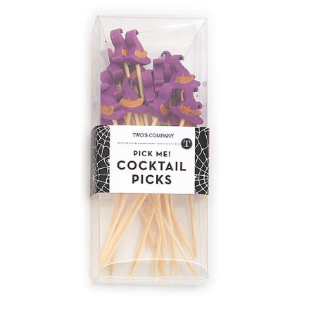 Halloween Themed Single Use Bamboo Picks