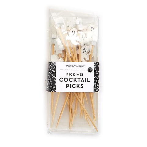 Halloween Themed Single Use Bamboo Picks