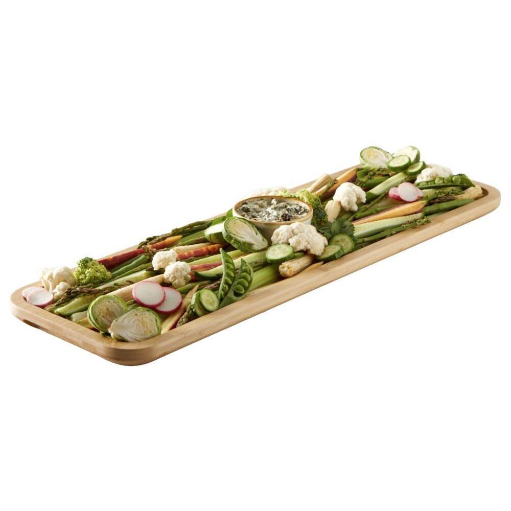 Build-A-Board 7"x22" Bamboo Board with Black Locks