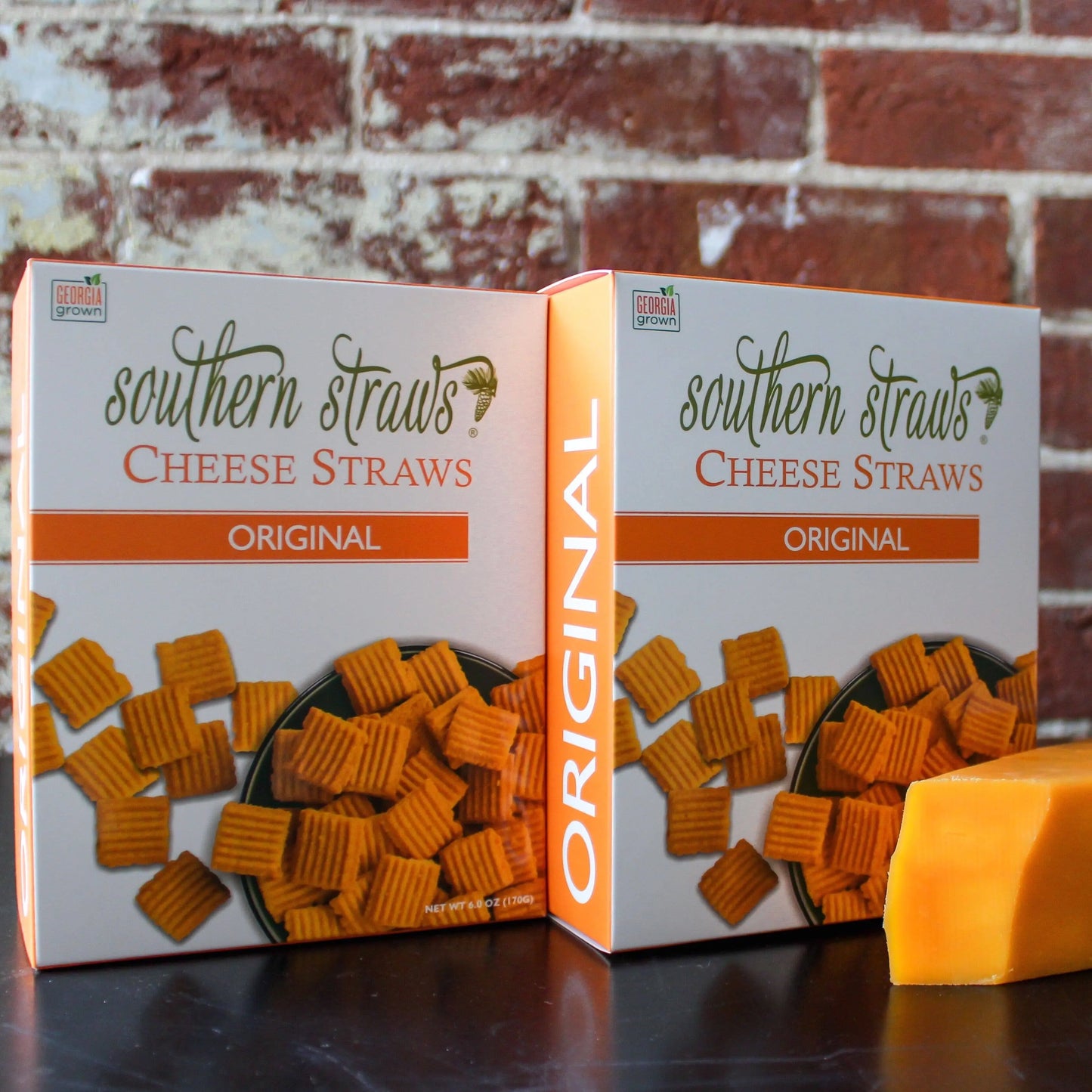 Southern Straws Cheese Straws 6 oz Box - Original Southern Straws Cheese Straws