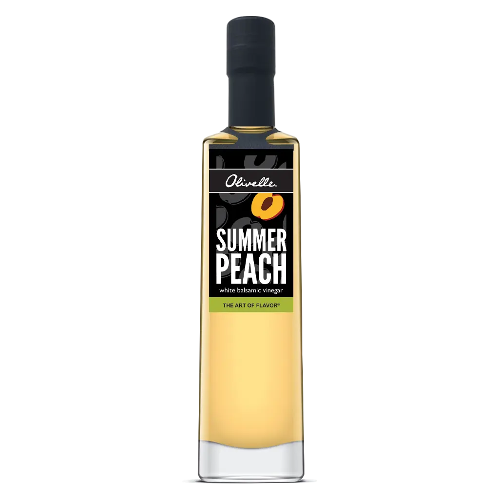 Summer Peach White Barrel Aged Balsamic Cooking Oils Browns Kitchen