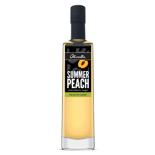 Summer Peach White Barrel Aged Balsamic Cooking Oils Browns Kitchen