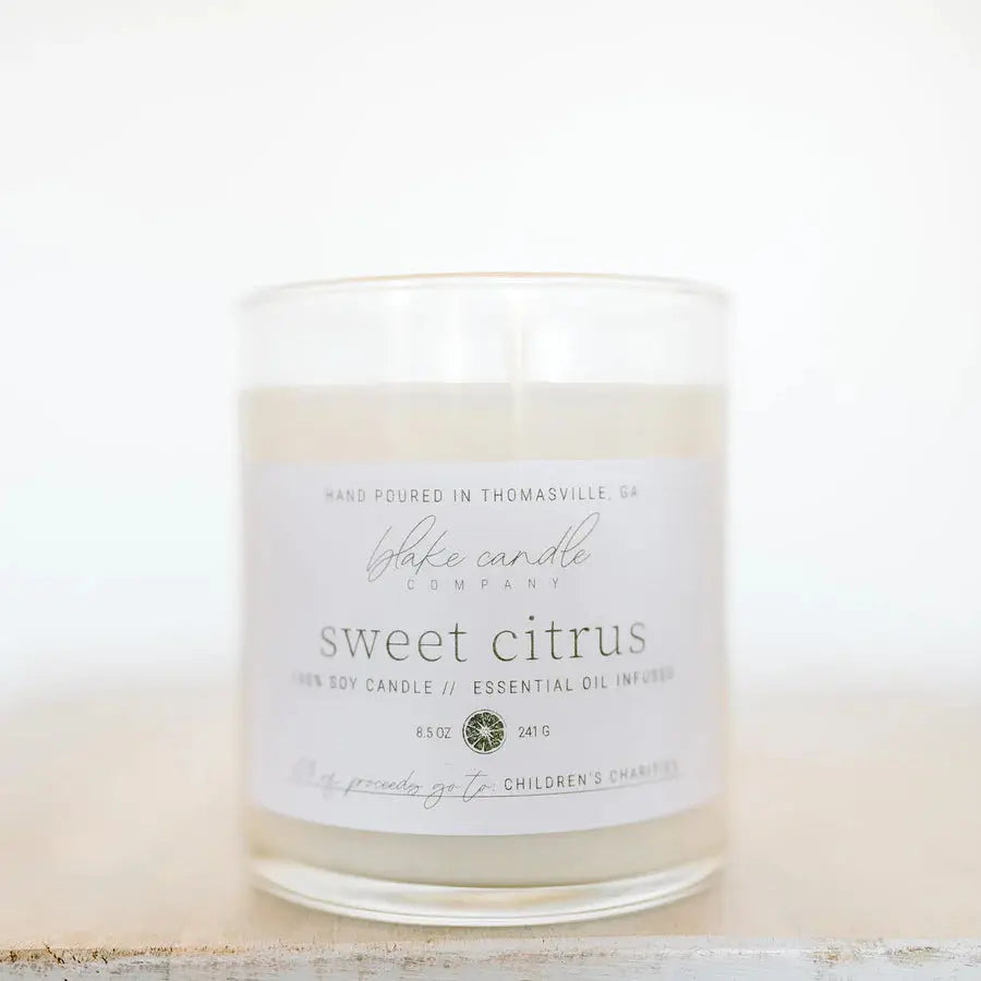 Sweet Citrus Blake Candle Company Blake Candle Company