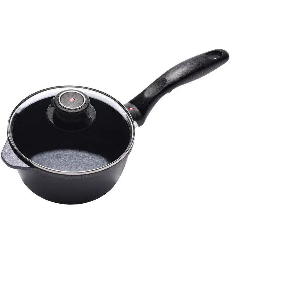 Swiss Diamond HD 1.4 qt Nonstick Saucepan with Glass Lid SWISS DIAMOND