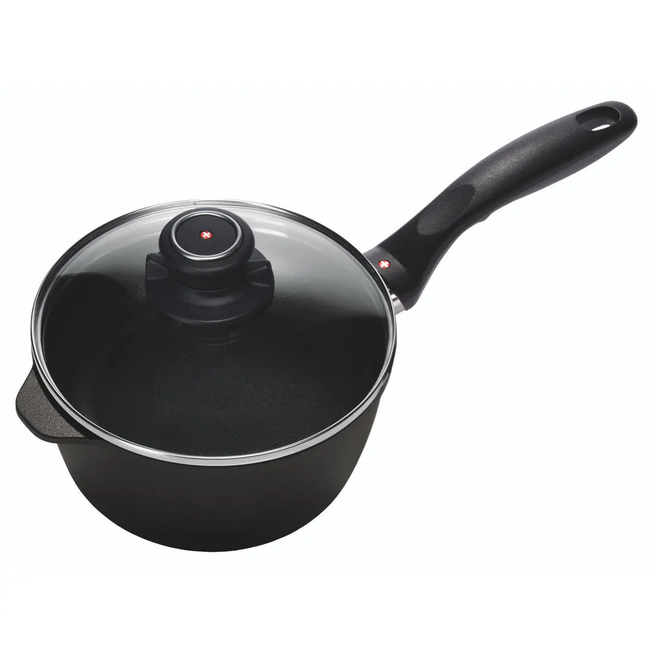 Swiss Diamond XD 2.2 qt Nonstick Saucepan with Glass Lid SWISS DIAMOND