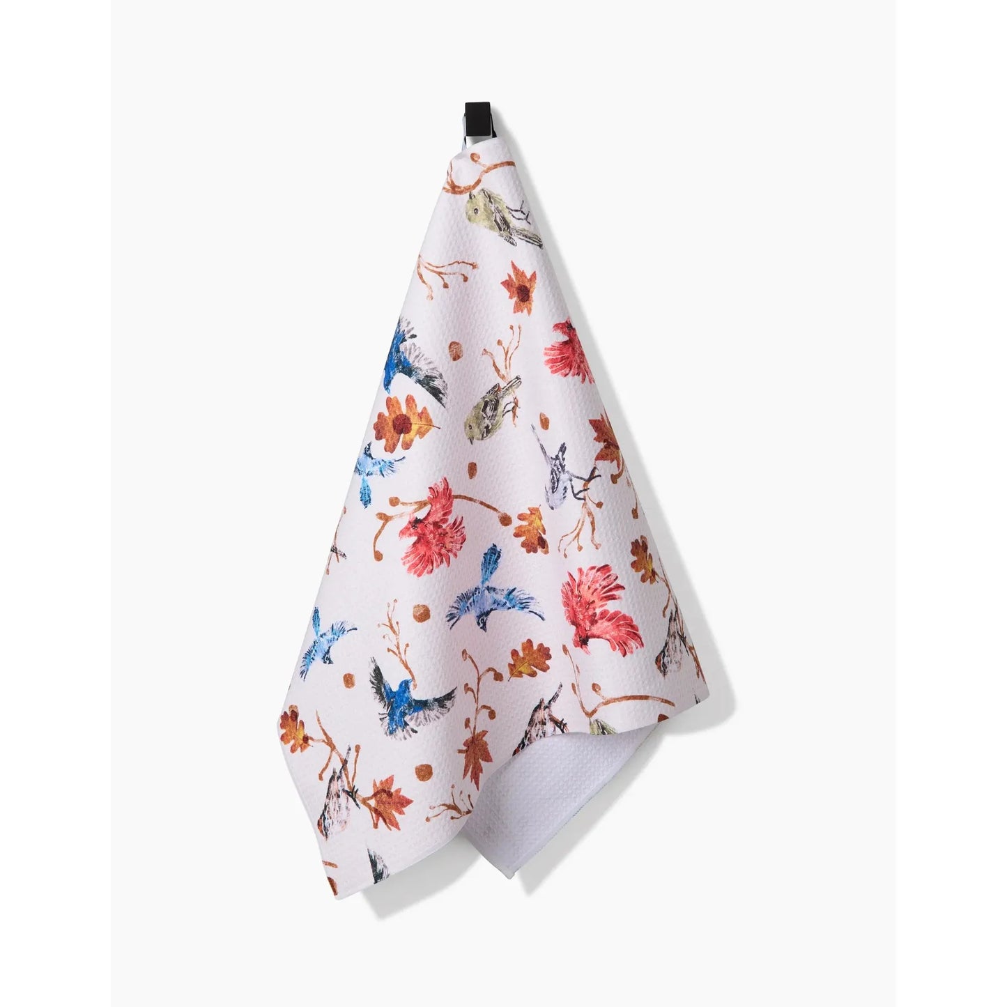 Autumnal Bird Skies Geometry Tea Towel