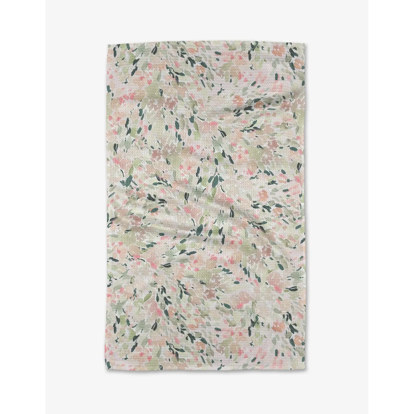 Blossoms Geometry Kitchen Tea Towel