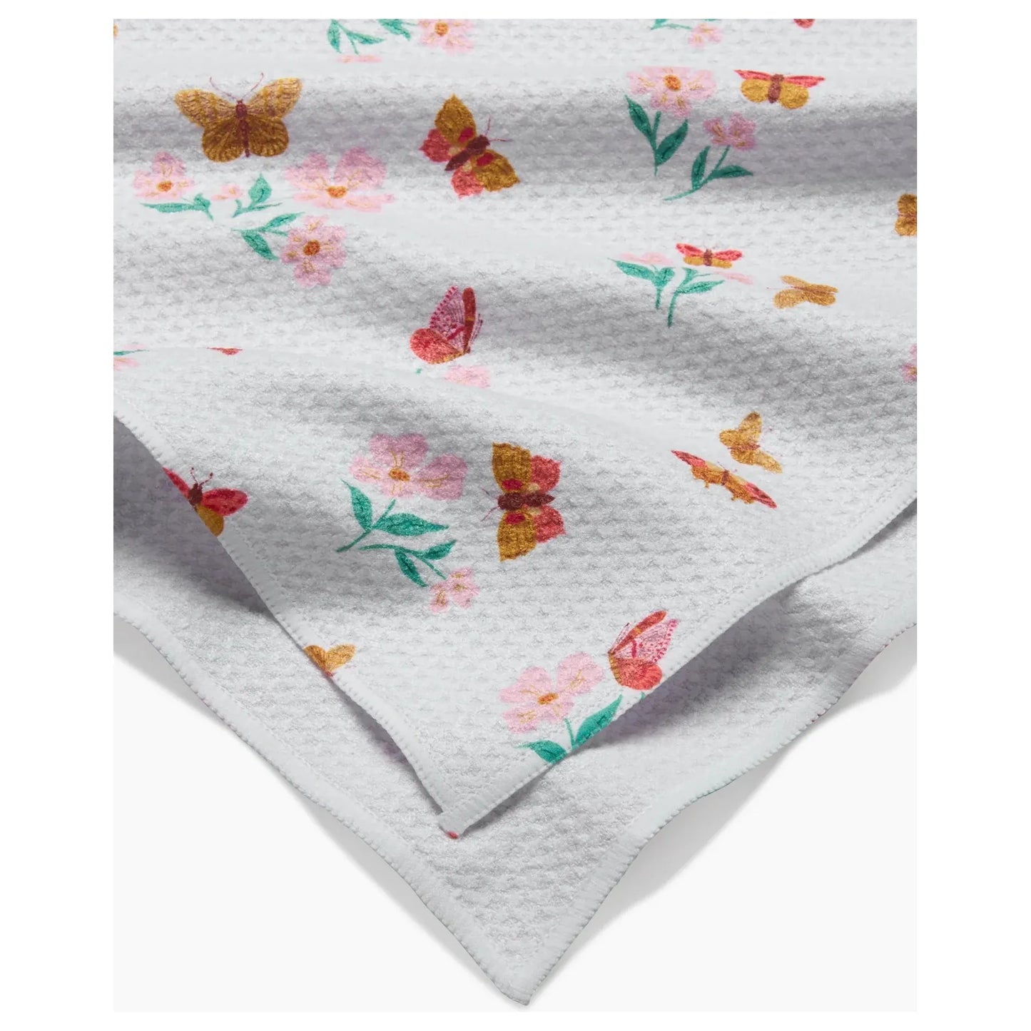 Butterfly Garden Geometry Tea Towel