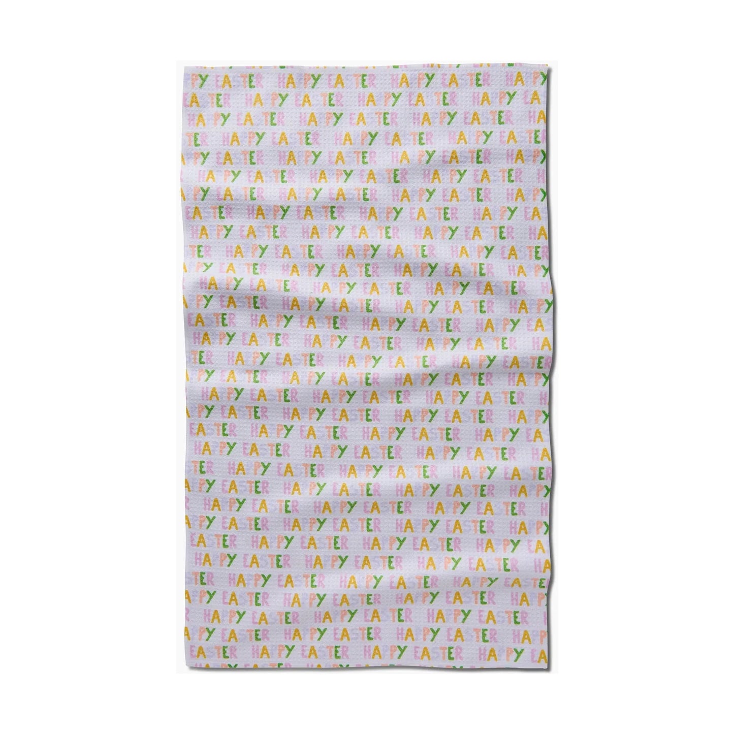 Easter Cheer Geometry Tea Towel