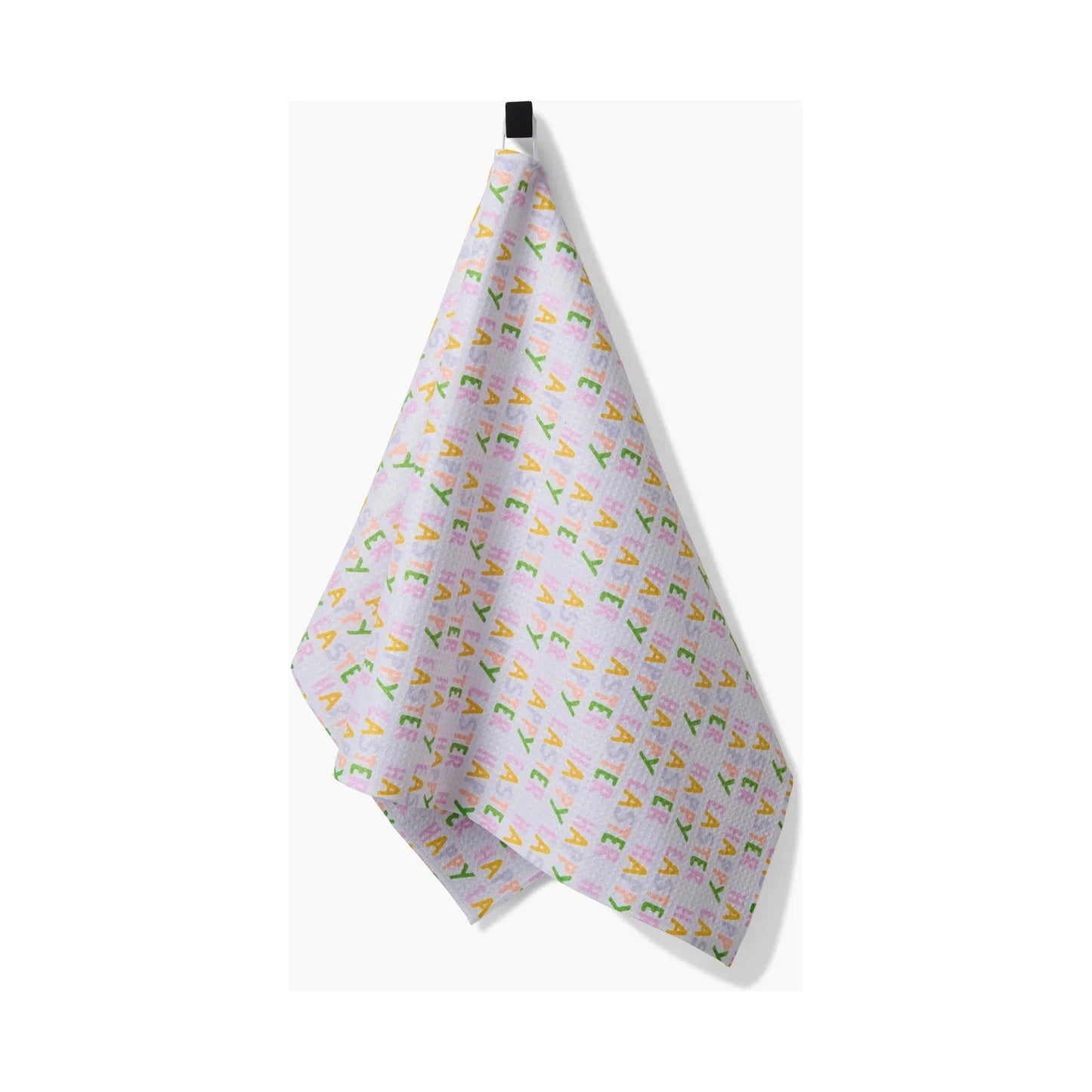 Easter Cheer Geometry Tea Towel