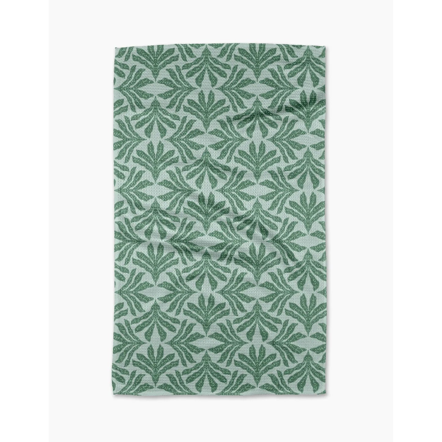 Ethereal Seaweeds Geometry Tea Towel