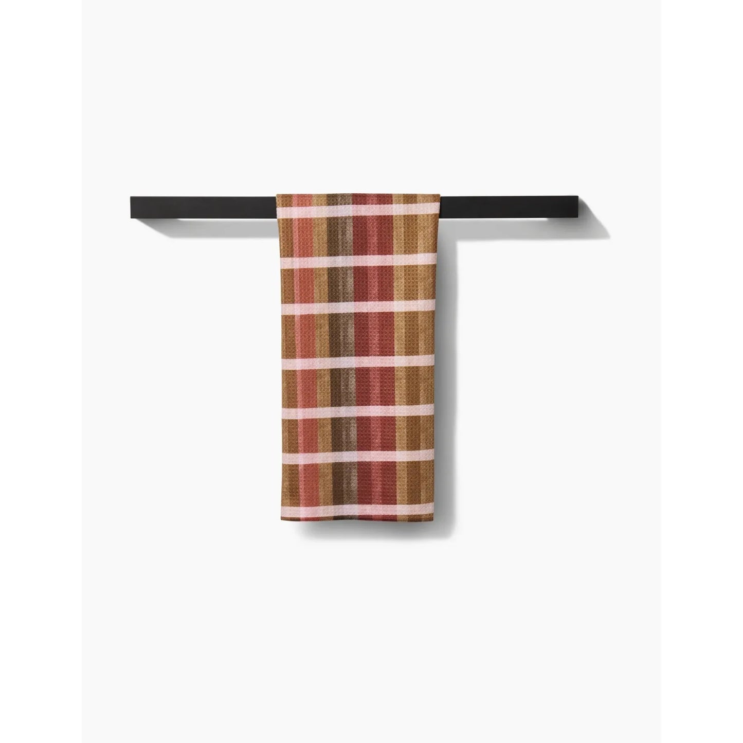 Fall Harvest Stripes Geometry Tea Towel