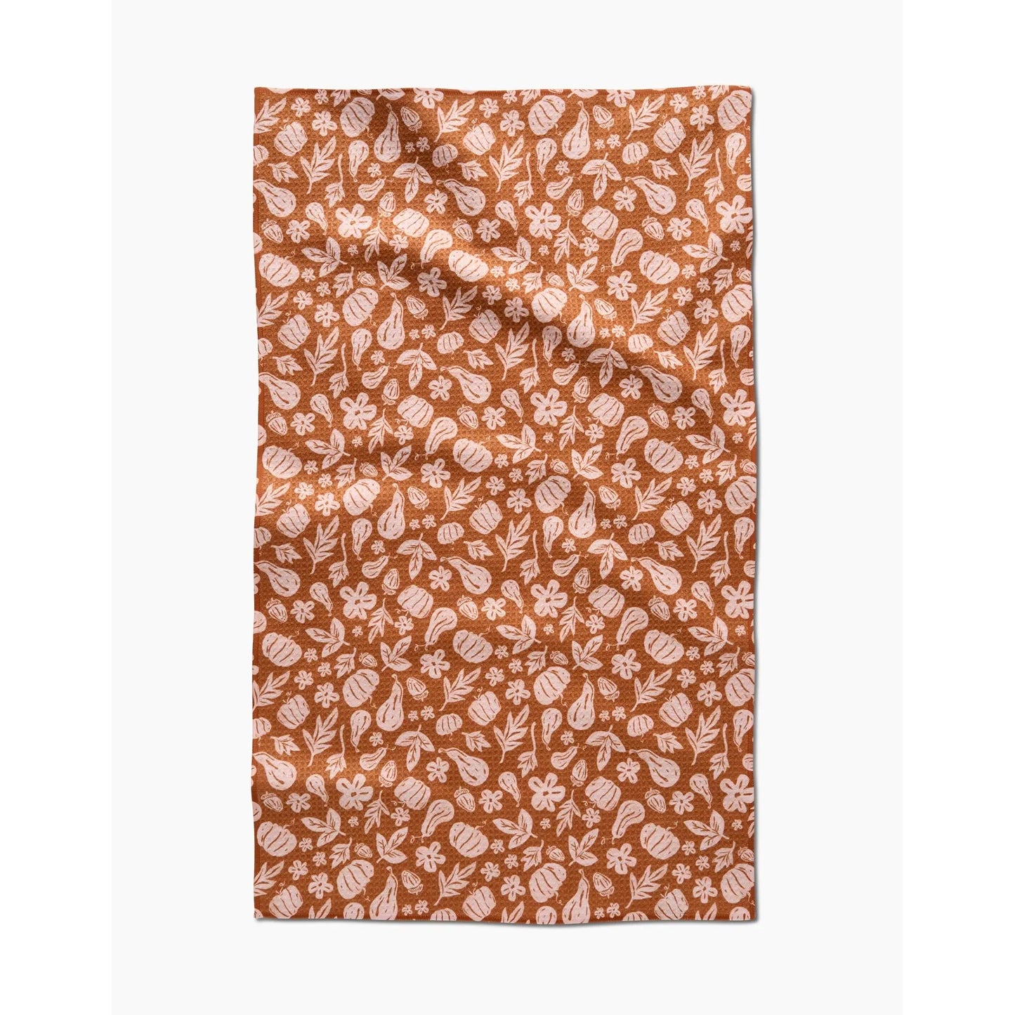 Farm Harvesting Days Geometry Tea Towel