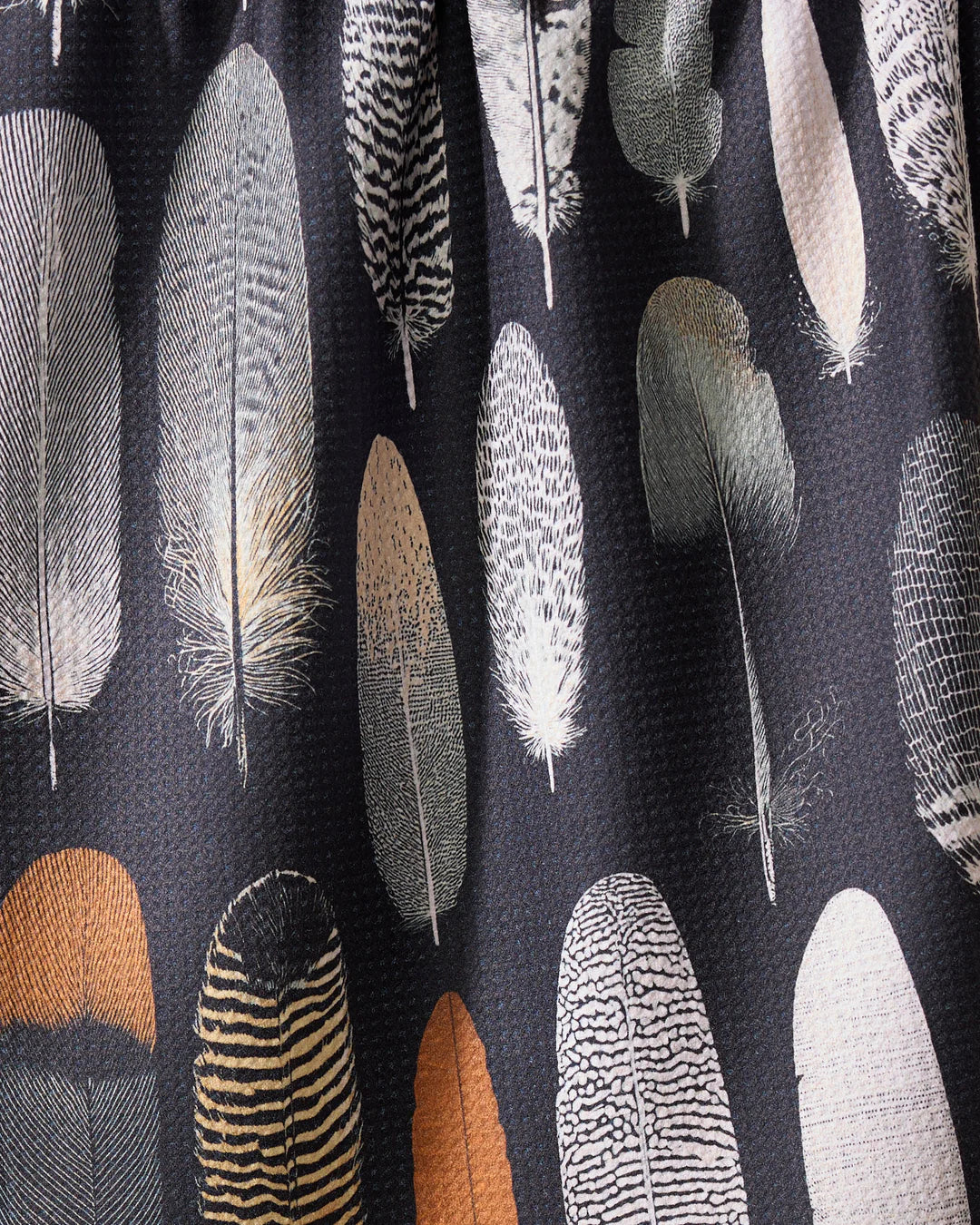 Featherfall Geometry Tea Towel