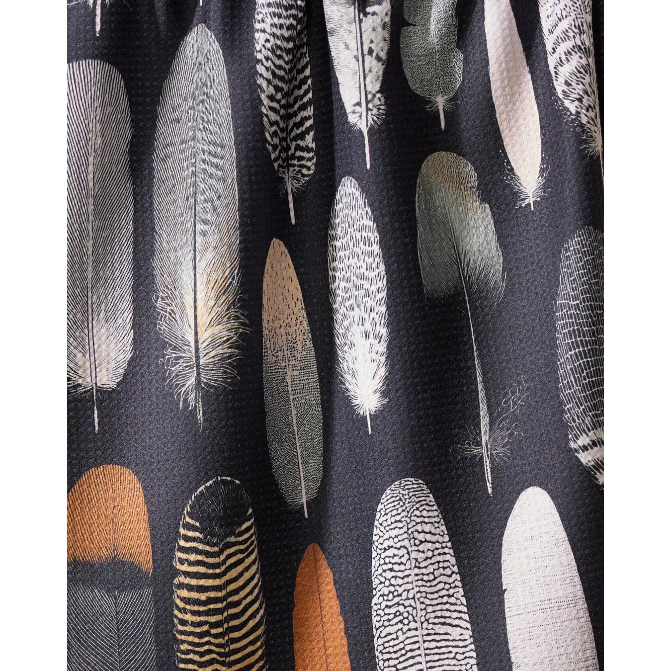 Featherfall Geometry Tea Towel