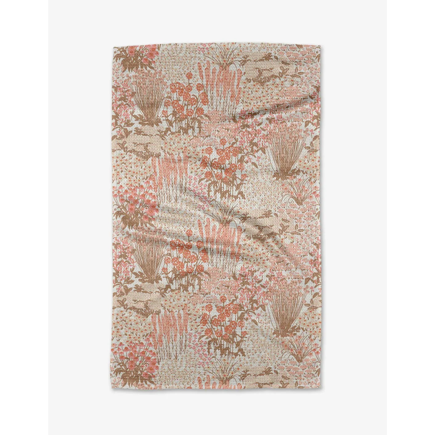 Garden Bloom Geometry Tea Towel