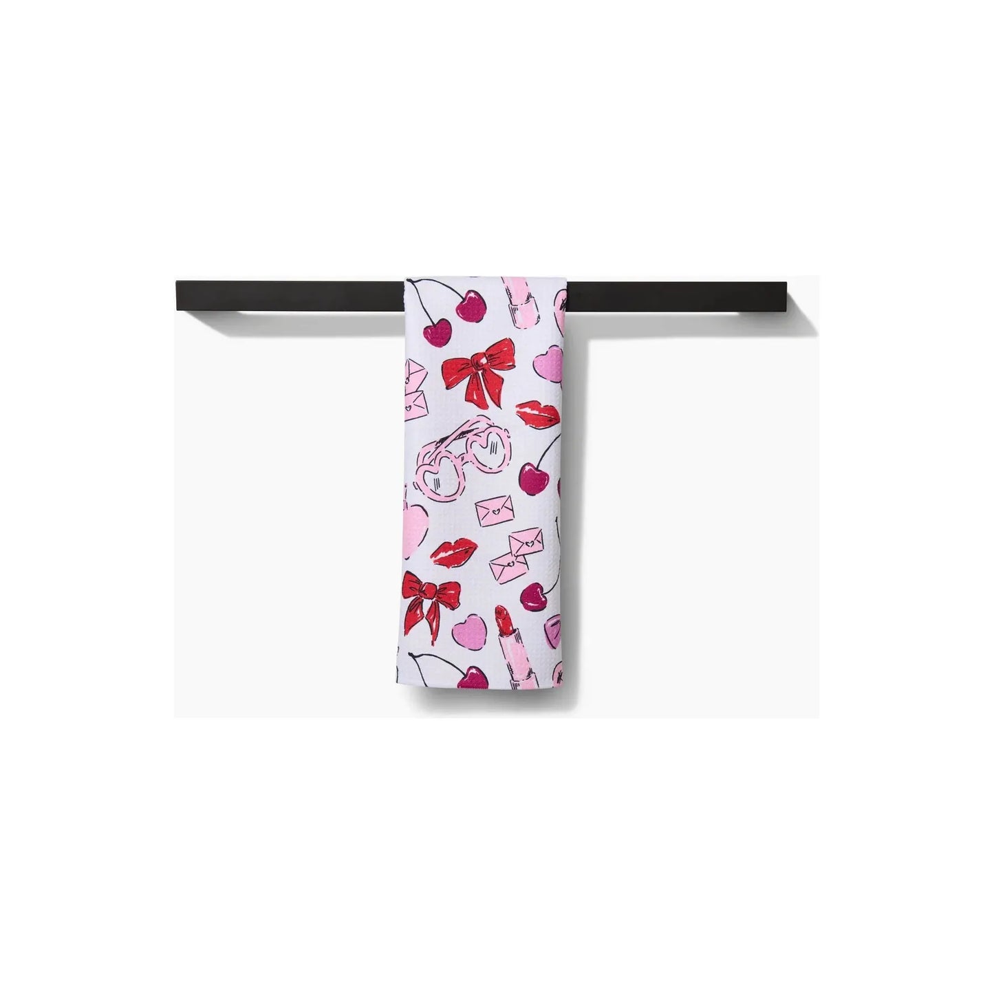 Lip Smacking Good Geometry Tea Towel
