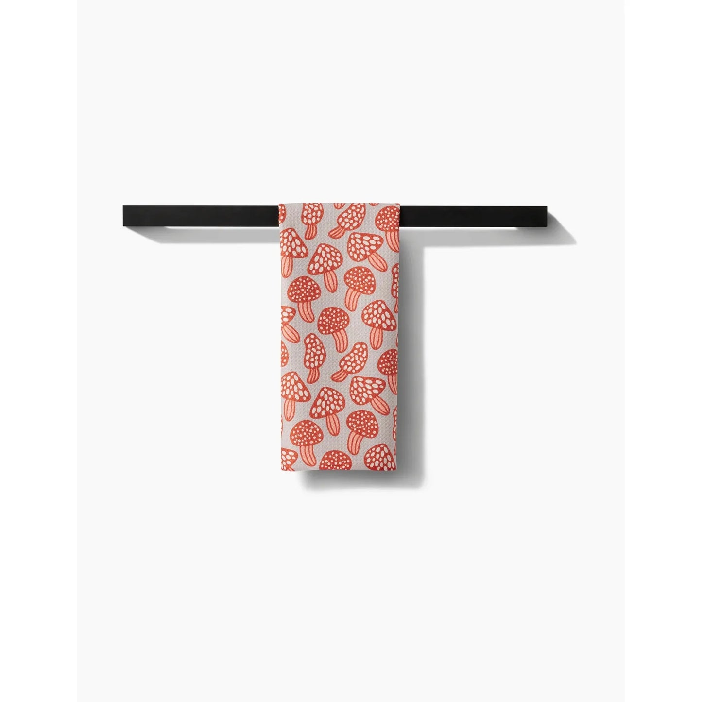 Many Mushrooms Geometry Tea Towel