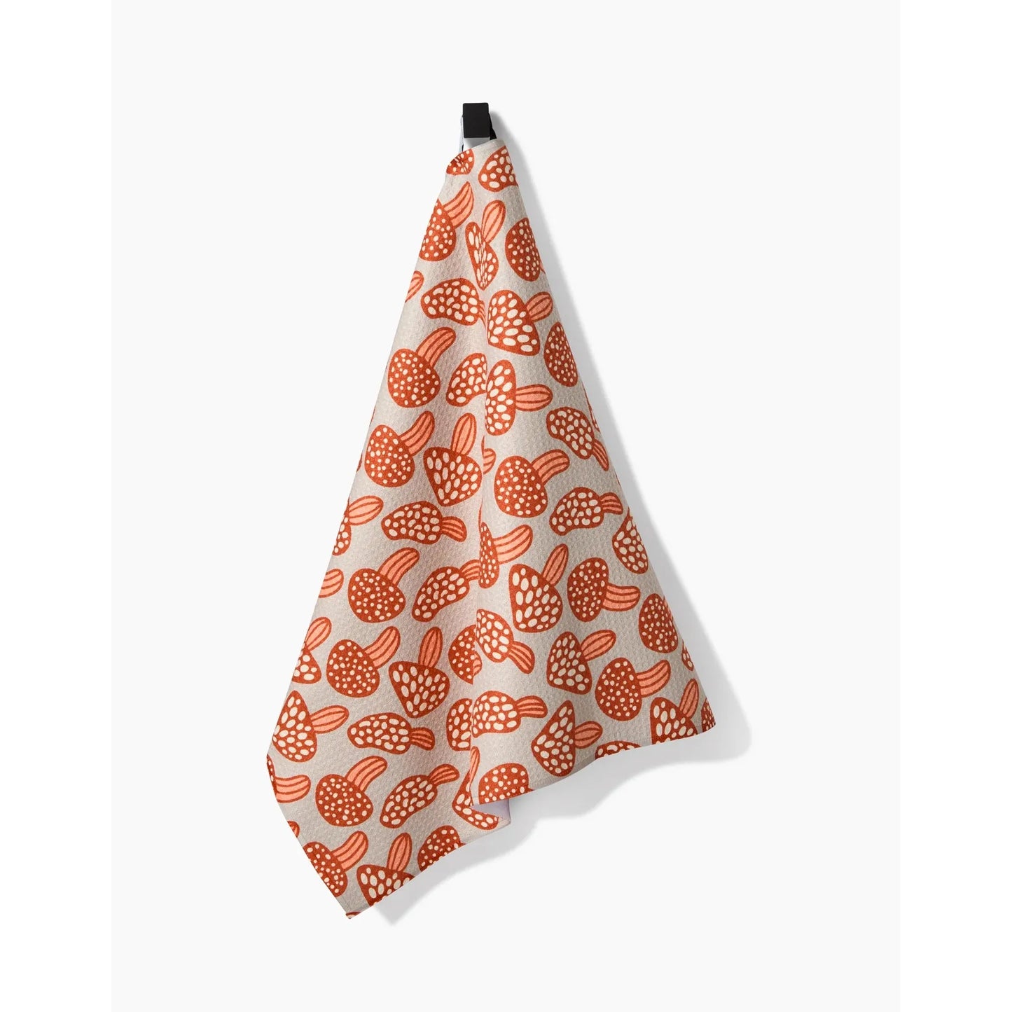 Many Mushrooms Geometry Tea Towel