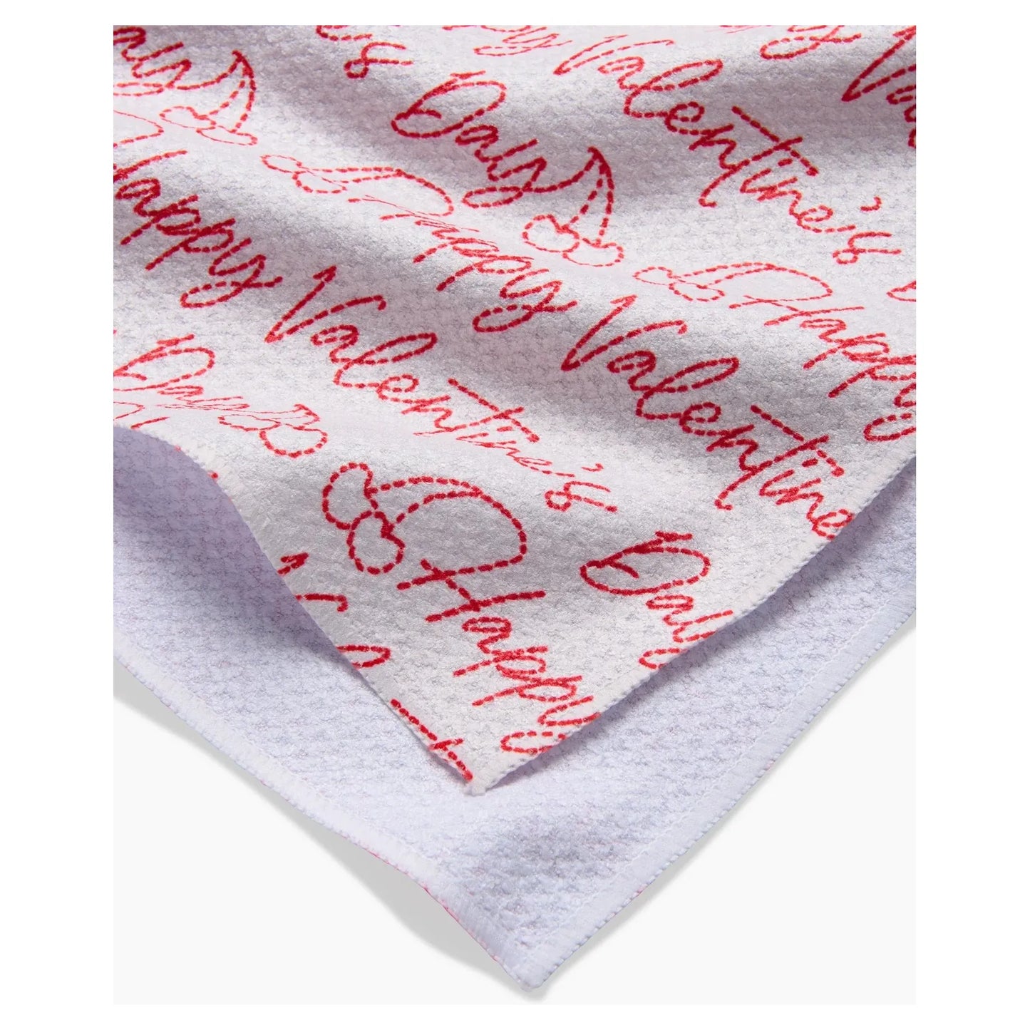 Saint Valentine Geometry Tea Towel