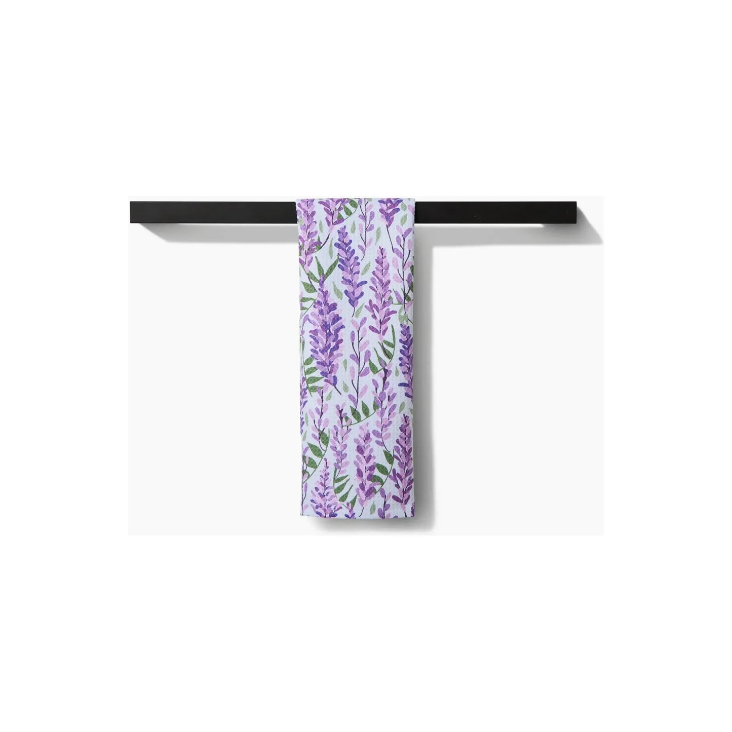 Wisteria Geometry Tea Towel
