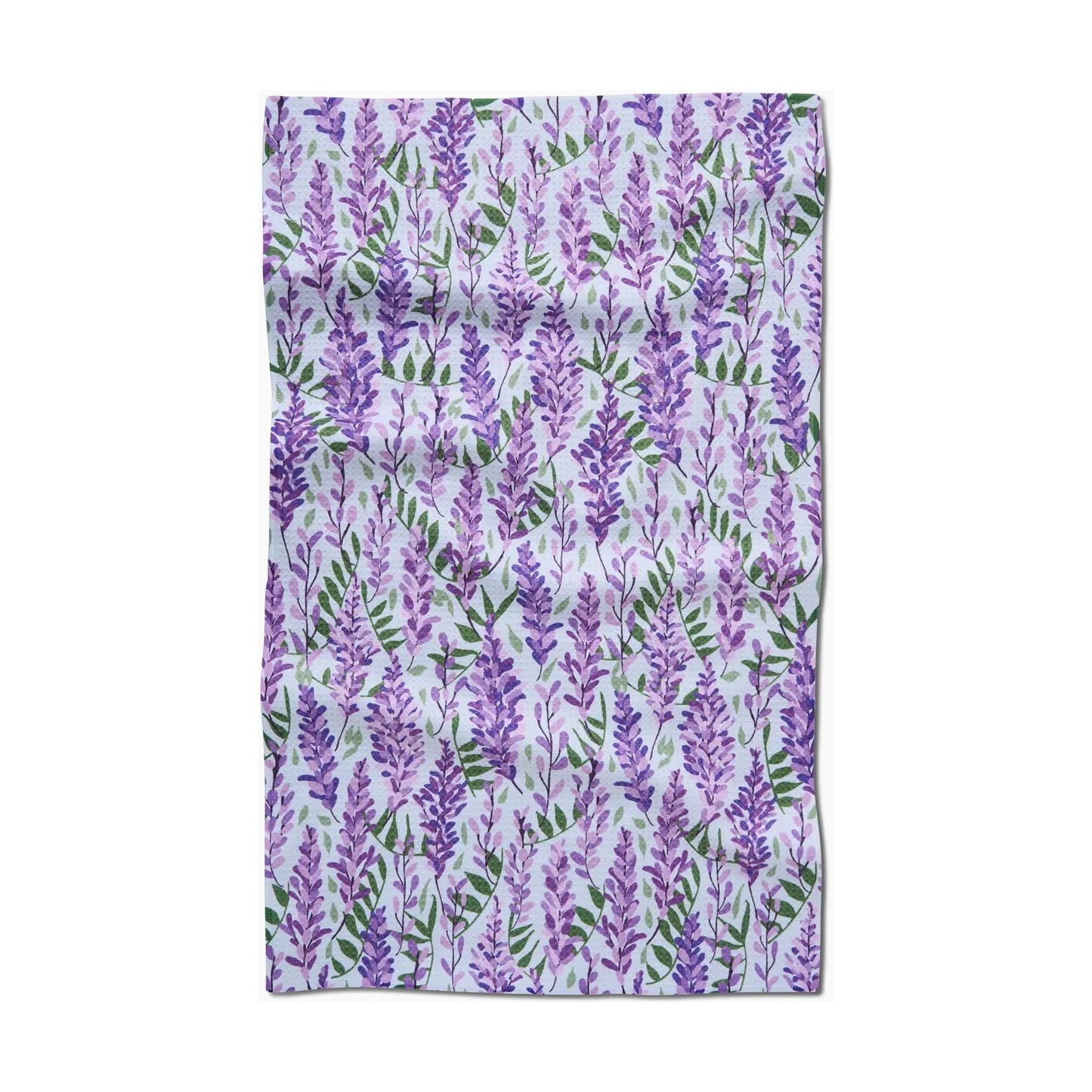 Wisteria Geometry Tea Towel