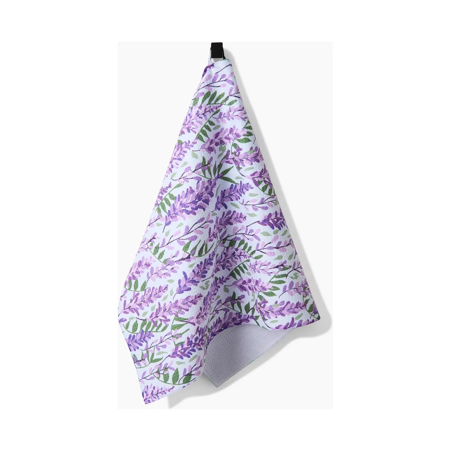 Wisteria Geometry Tea Towel