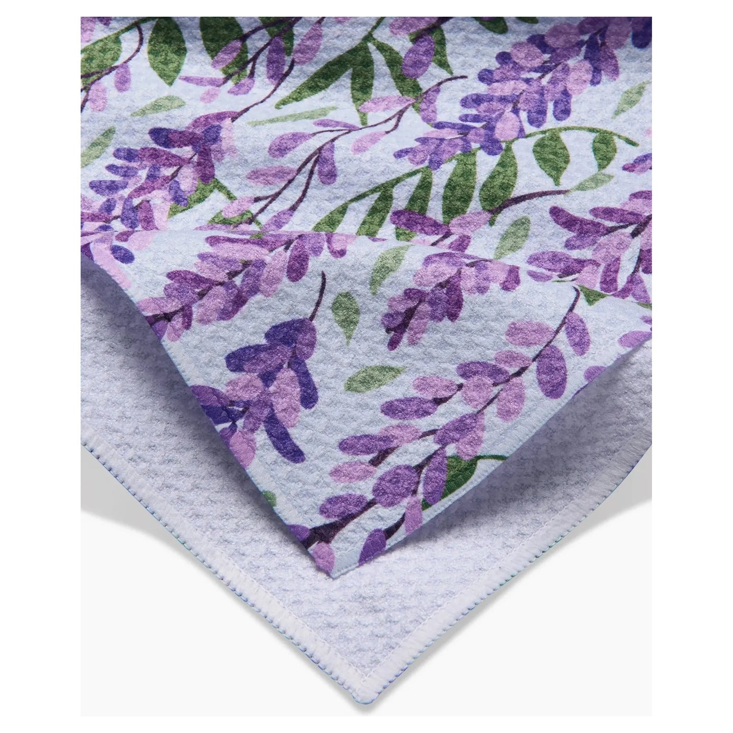 Wisteria Geometry Tea Towel