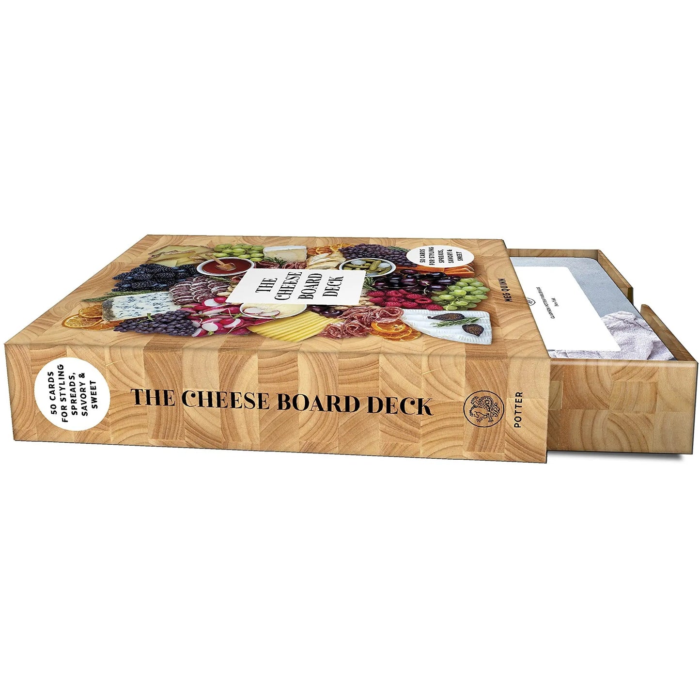 The Cheese Board Deck: 50 Cards for Styling Spreads, Savory and Sweet by Meg Quinn PENGUIN HOUSE