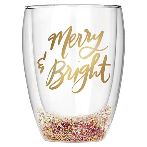 Copy of Double-Wall Glass - Christmas Confetti Browns Kitchen