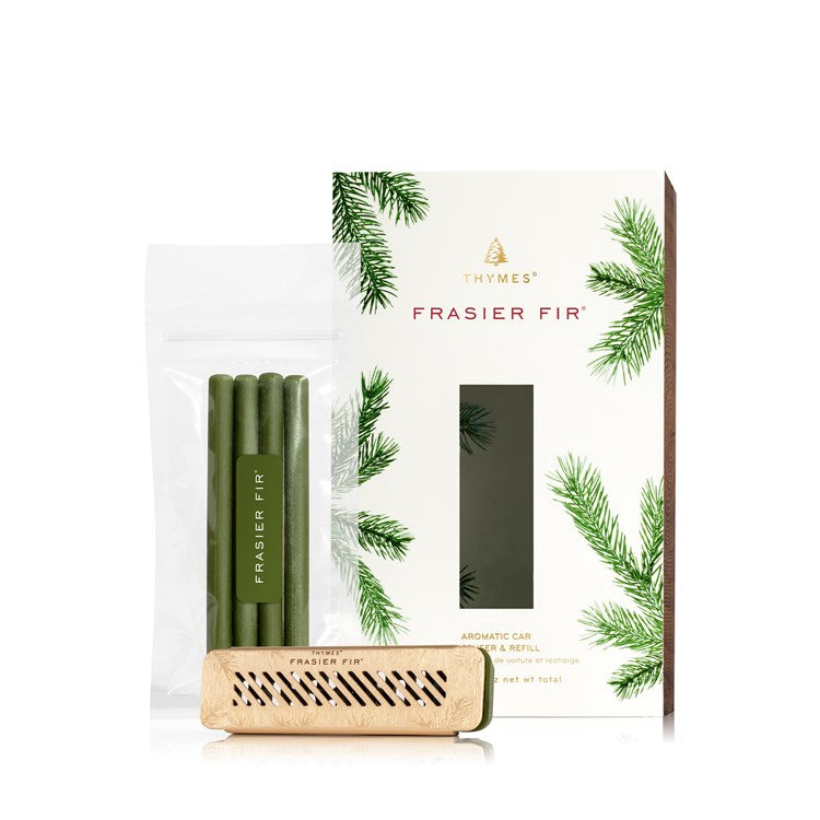 Thymes Frasier Fir Car Diffuser Kit - Browns Kitchen