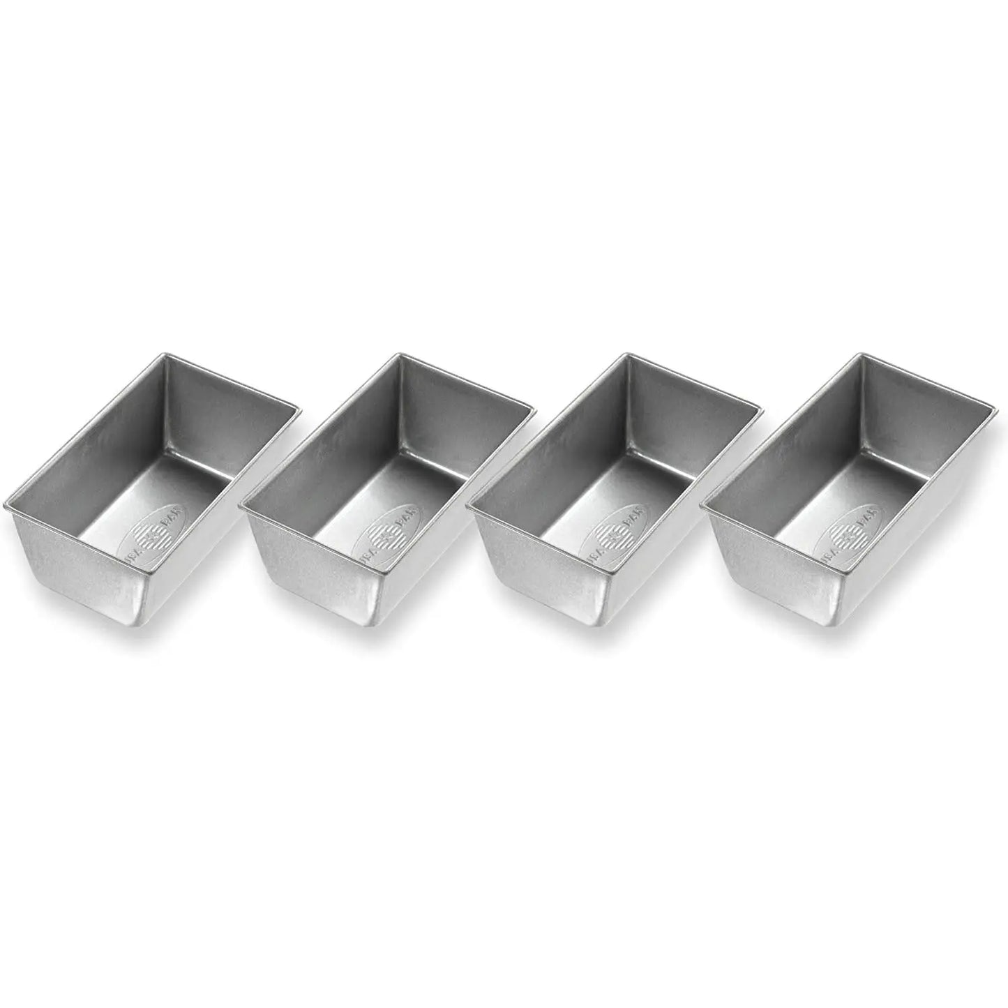 USA Pan Mini Loaf Pan, Set of 4 Bread & Loaf Pans Browns Kitchen