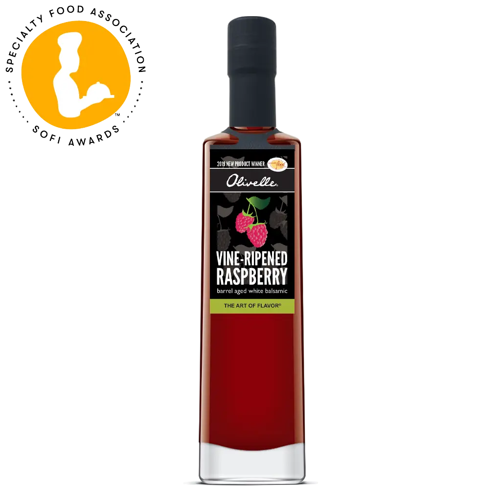 Vine-Ripened Raspberry White Barrel Aged Balsamic Cooking Oils Browns Kitchen