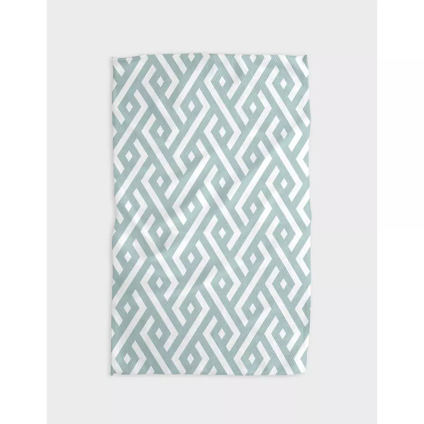 Water Ways Geometry Tea Towel Geometry