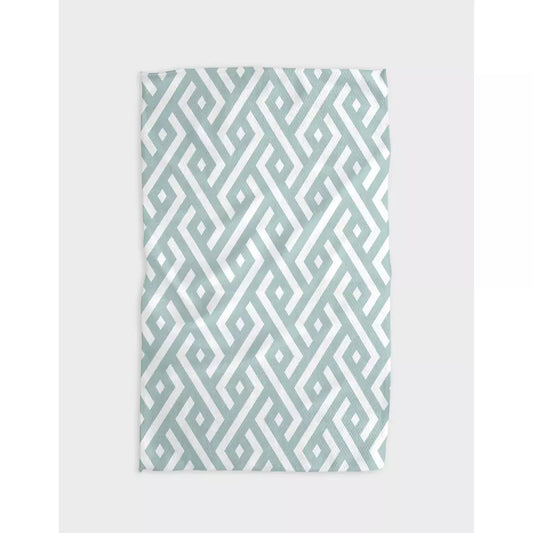 Water Ways Geometry Tea Towel Geometry