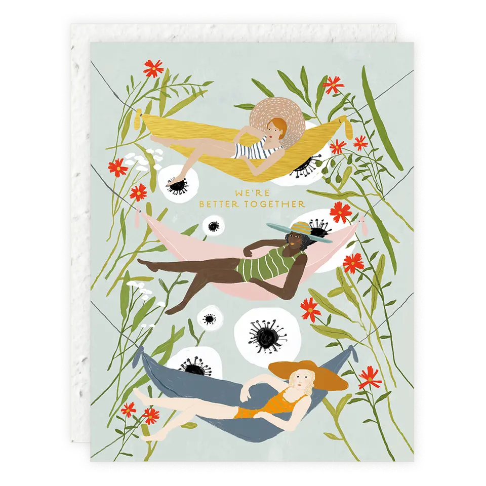We're Better Together - Friendship Card Seedlings