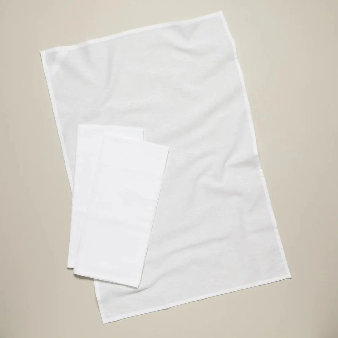 NOW DESIGN FLOUR SAC CLOTHS WHITE 3 PK NOW DESIGNS