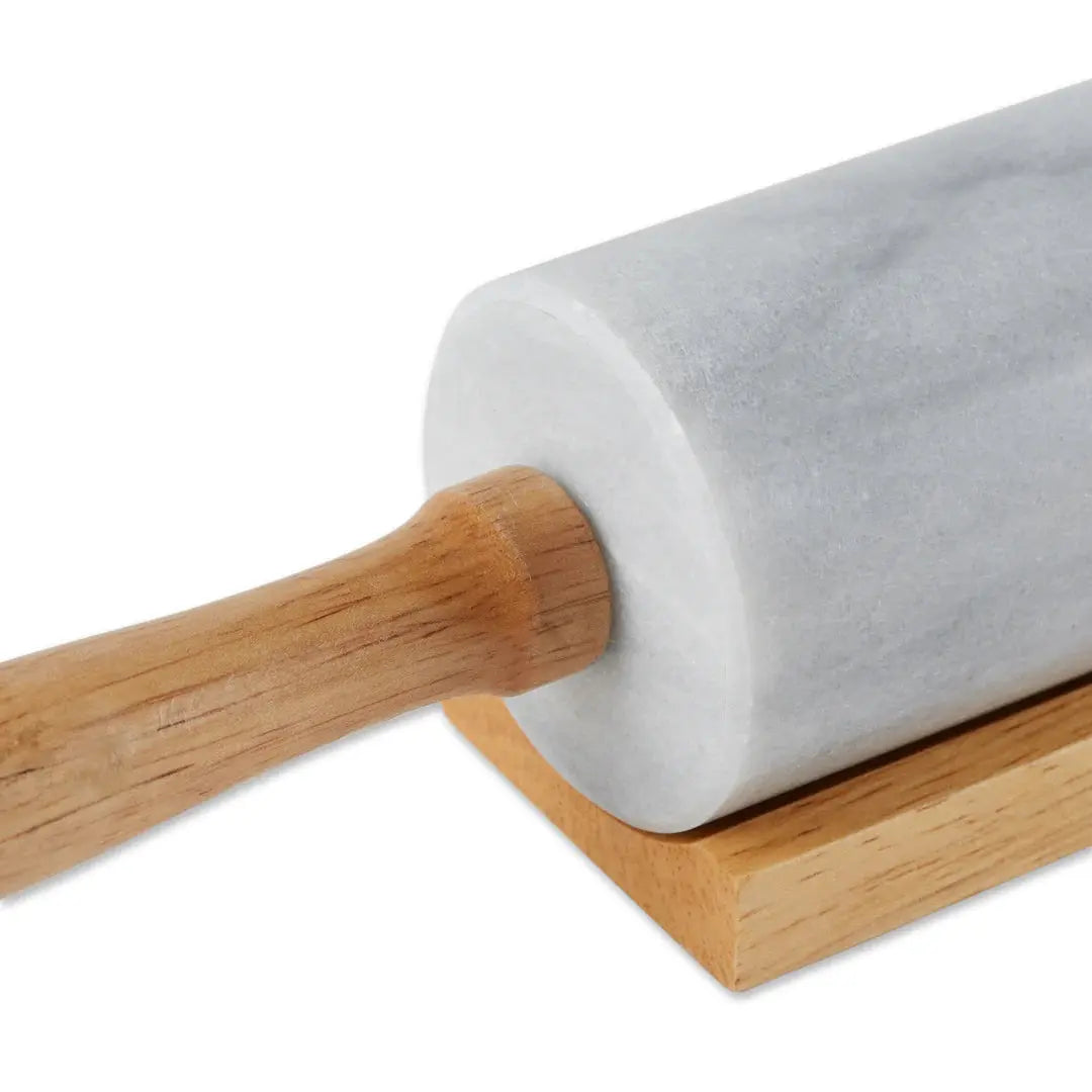 RSVP White Marble Rolling Pin RSVP