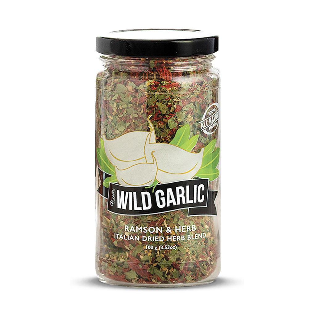 Wild Garlic Dried Herb Blend - 100g (3.53oz) Seasonings & Spices Browns Kitchen
