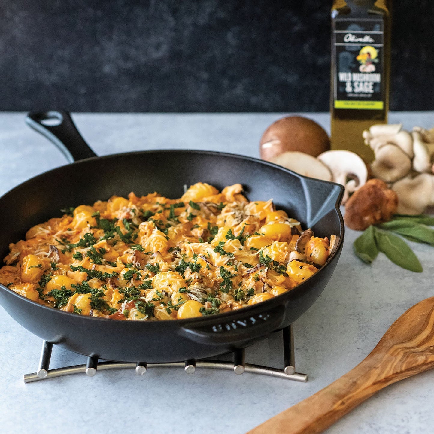 Wild Mushroom & Sage Infused Olive Oil Cooking Oils Browns Kitchen