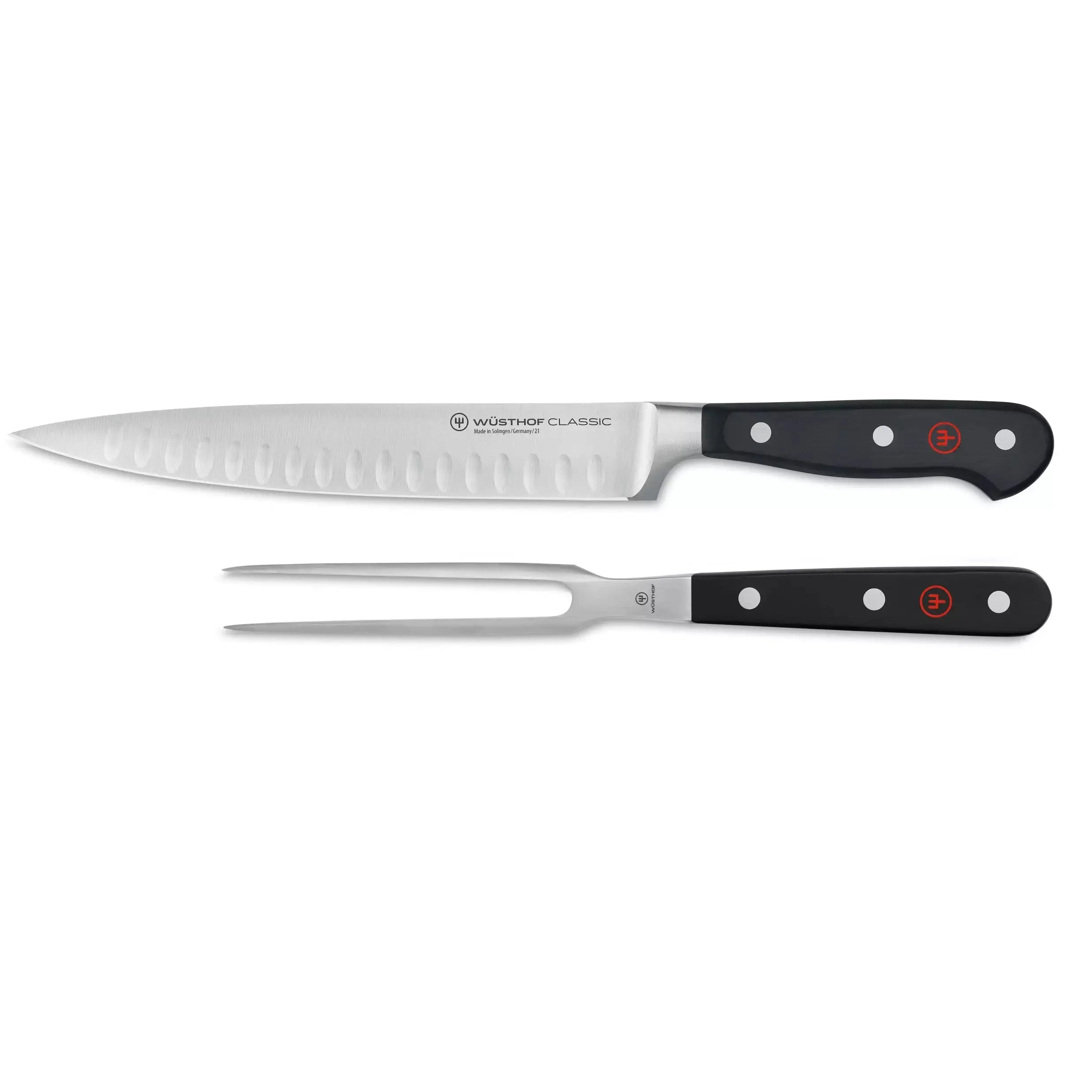 Wusthof Classic 2 Piece Carving Set - Browns Kitchen