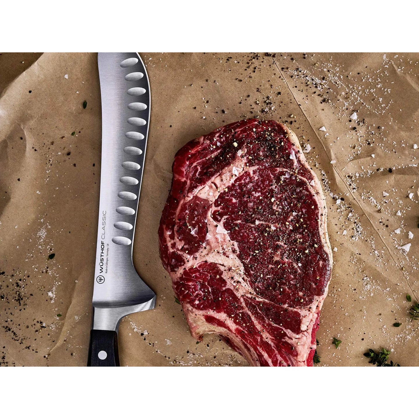 Wusthof Classic 8" Artisan Butcher Knife Kitchen Knives Browns Kitchen