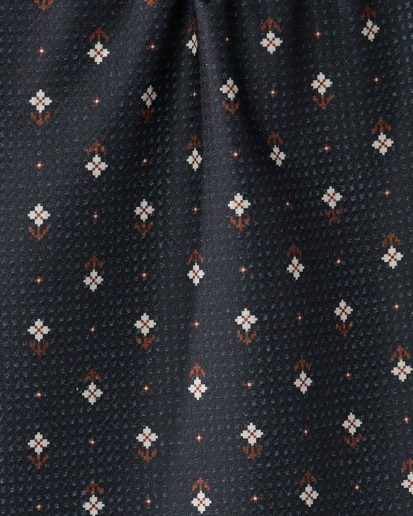 Folk Pixel Geometry Mini Towel