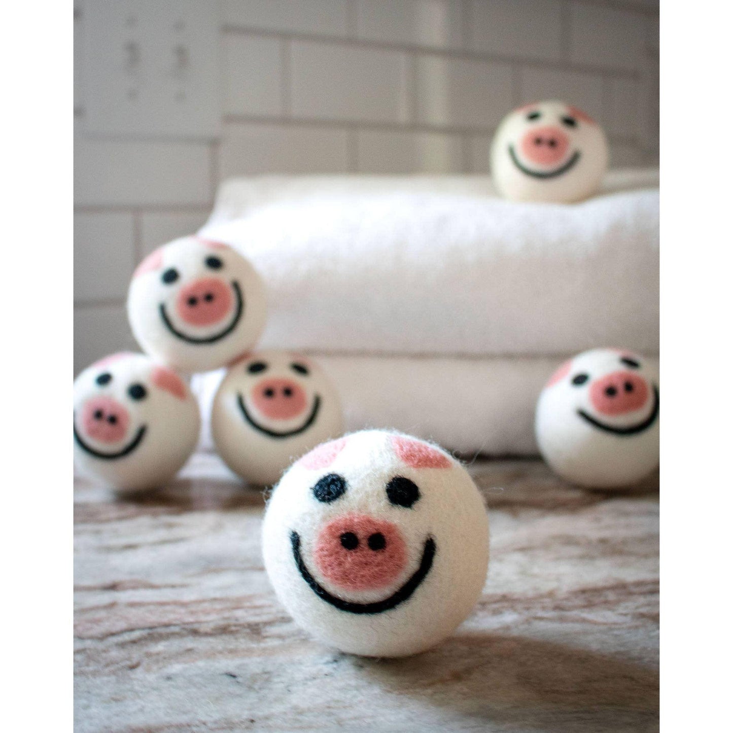 Pig Trio Eco Dryer Balls - Set of 3