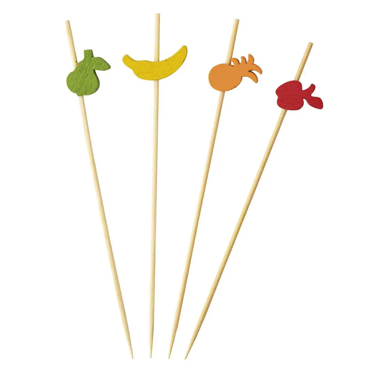 Decorative Fruit Charcuterie Appetizer Picks, Pack of 100
