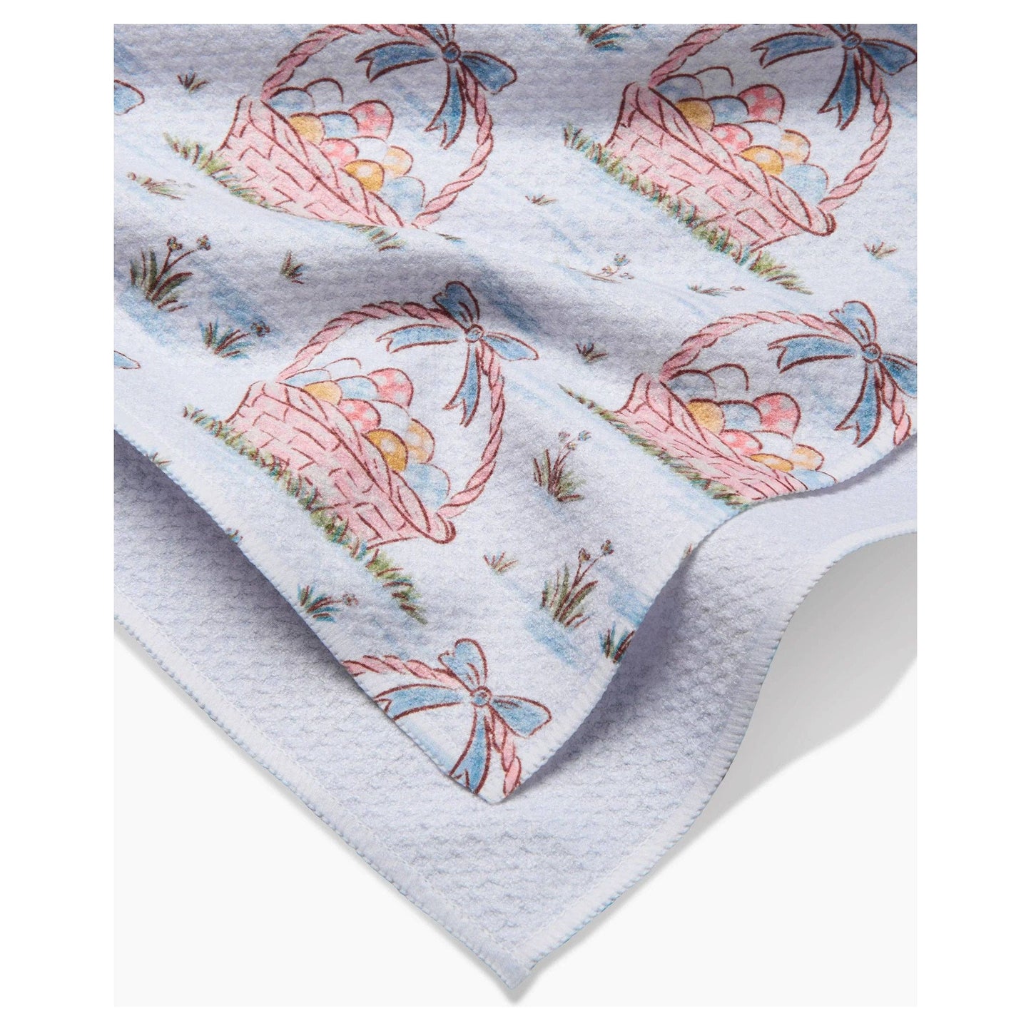 Easter Basket Bloom Tea Towel