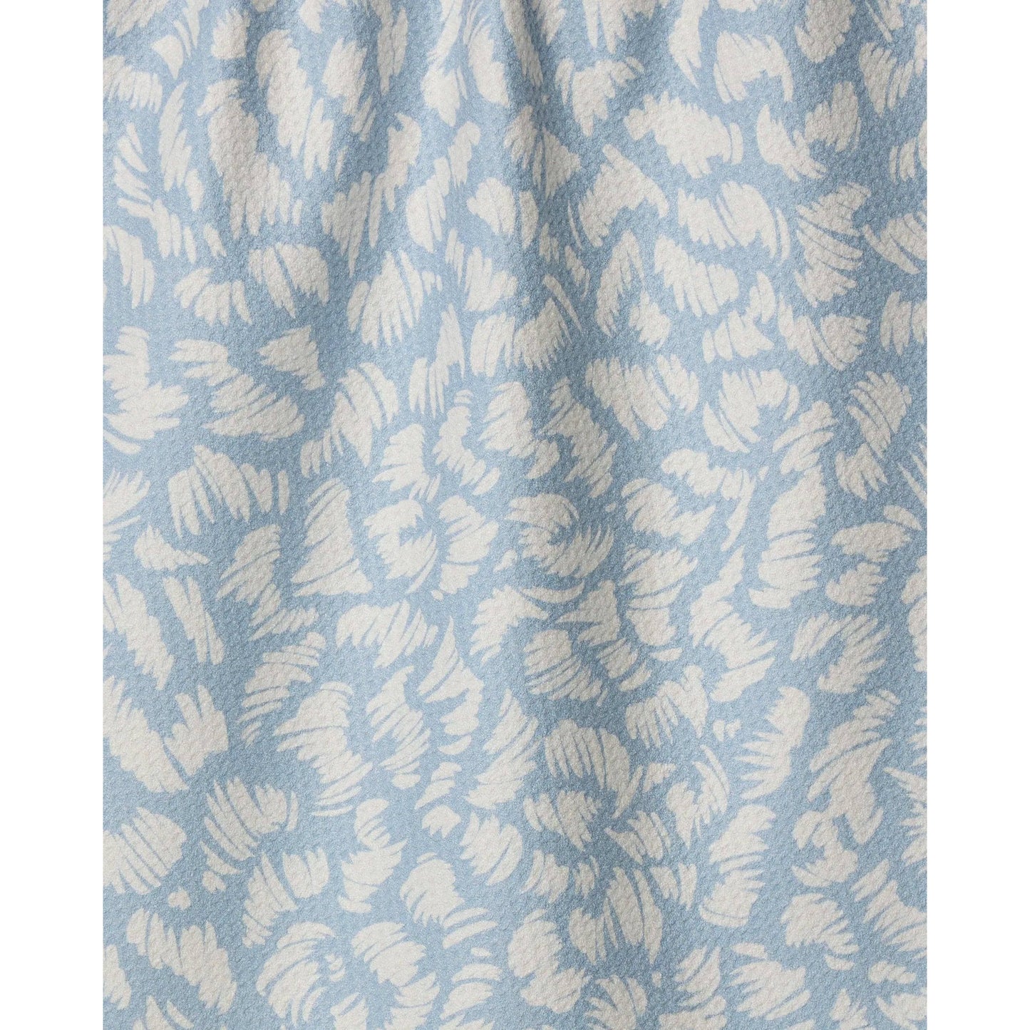 Marine Haze Geometry Tea Towel