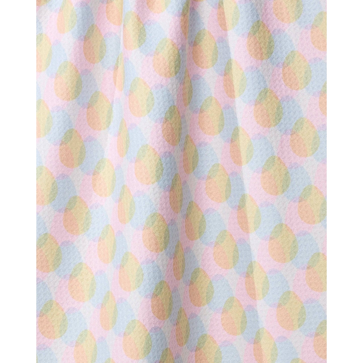 Pastel Pop Geometry Tea Towel